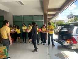 พิธีเจริญพระพุทธมนต์และทำบุญตักบาตรถวายพระราชกุศล เนื่องในโอกาสวันเฉลิมพระชนมพรรษา พระบาทสมเด็จพระเจ้าอยู่หัว 28 กรกฎาคม 2568